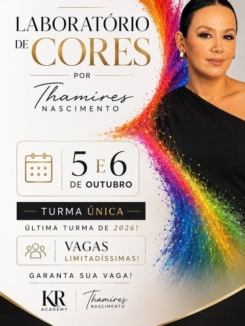 Laboratório de Cores por Thamines Nascimento
